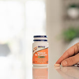 NOW Foods Probiotic Acidophilus 20 Billion CFU 60 Capsules opened with capsules visible