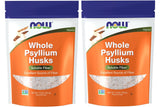 NOW Foods Psyllium Husk Whole 1 lb package front view