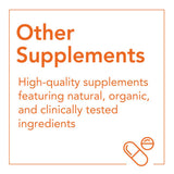 NOW Foods Quercetin & Bromelain supplement side view