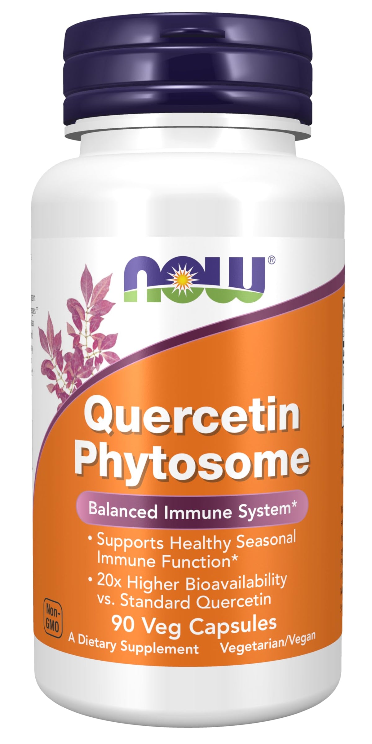 NOW Foods Quercetin Phytosome 68g front view of packaging