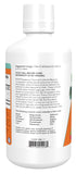 NOW Foods Raspberry Flavoured Colloidal Minerals 300g label close-up