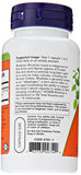 NOW Foods Rhodiola Rosea 500mg capsules side view with label