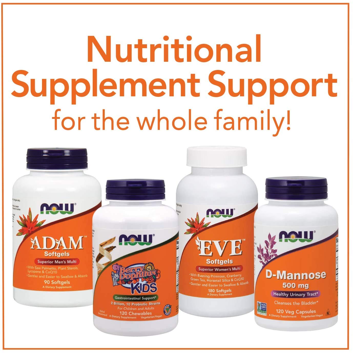 NOW Foods Saccharomyces Boulardii nutrition information label