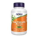 NOW Foods Saw Palmetto 1,100mg supplement front view