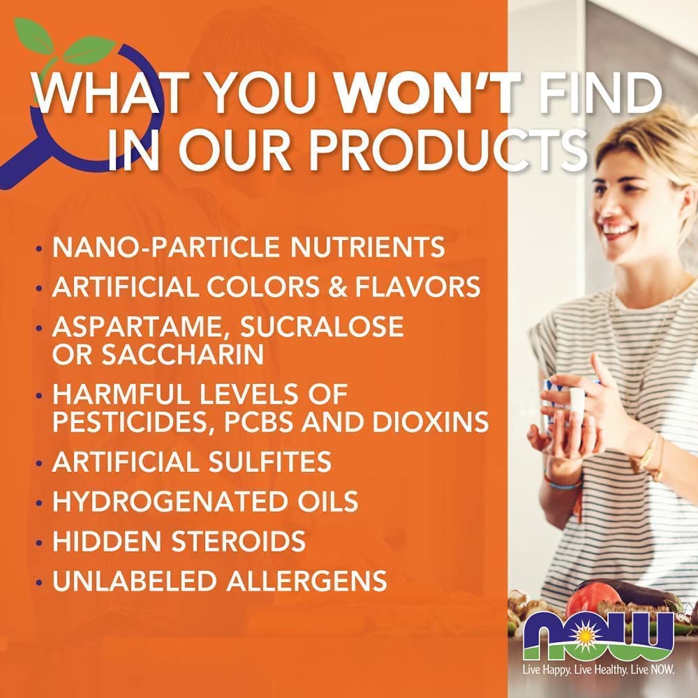 NOW Foods Saw Palmetto 90g nutritional information
