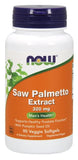 NOW Foods Saw Palmetto 90g packaging