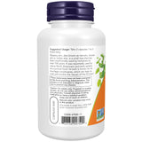 NOW Foods Slippery Elm capsules side view with label