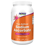 NOW Foods Sodium Ascorbate Powder 1474g front view