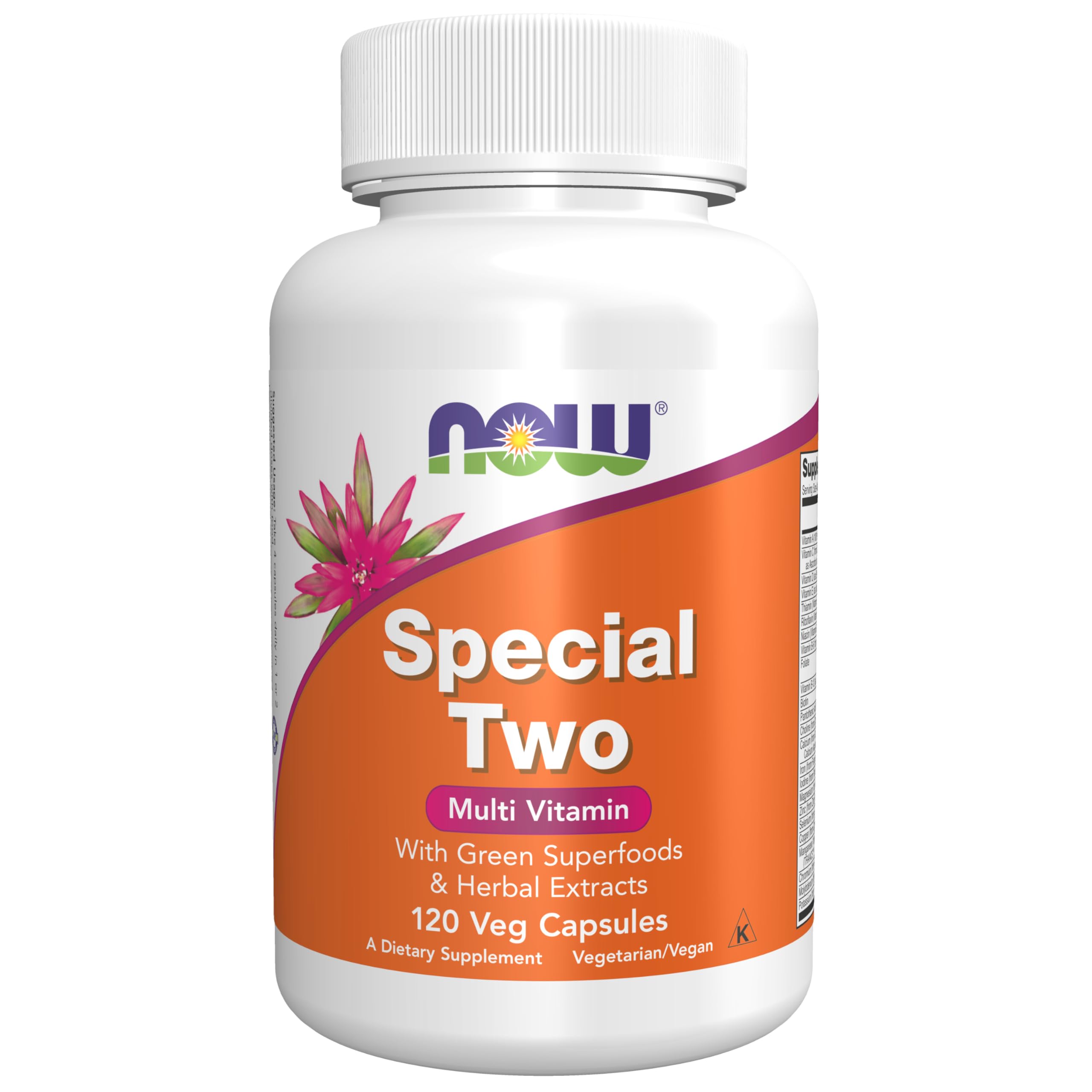 NOW Foods Special Two Multivitamin 120g front view