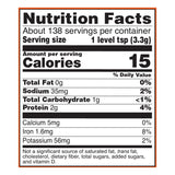 NOW Foods Spirulina Powder with ingredients list