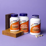 NOW Foods Super Enzymes 95g side view of packaging