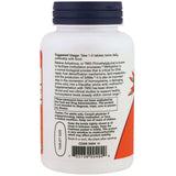 NOW Foods TMG 1000mg supplement side view showing tablet size