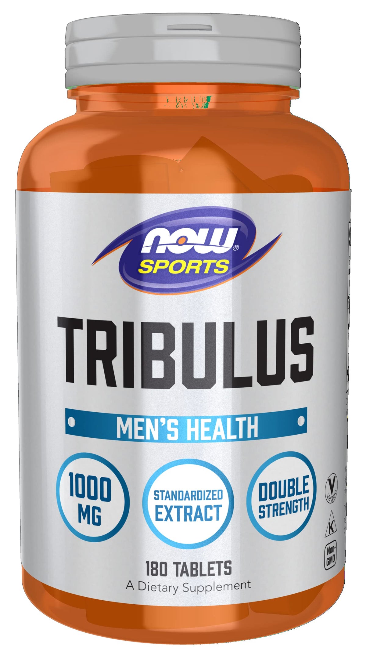 NOW Foods Tribulus 1000 mg Standardised Extract front view