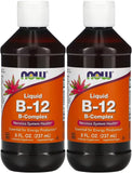 NOW Foods Vitamin B-12 2 pack front view