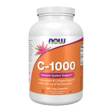 NOW Foods Vitamin C-1000 Capsules 500 Count front view