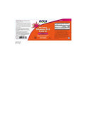NOW Foods Vitamin D3 5000 IU 360 capsules back view