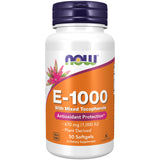 NOW Foods Vitamin E 670mg Softgels front view