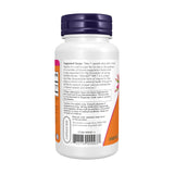 NOW Foods Vitamin K2 MenaQ7 MK-7 100mcg Vegan Capsules side view