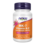 NOW Foods Vitamin K2 MenaQ7 MK-7 300 mcg 60 Veg Capsules front view