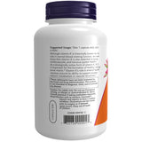 NOW Foods Vitamin K2 Menaquinone-4 100 mcg Veg Capsules label close-up
