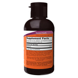 NOW Liquid Melatonin 2 oz bottle side view