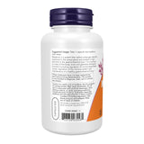 NOW Melatonin 5 mg capsules side view showing capsule size