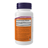NOW Melatonin Extra Strength 10 mg 100 Veg Capsules bottle side view
