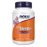NOW Sleep with Valerian Root plus GABA 90 Veg Caps front view