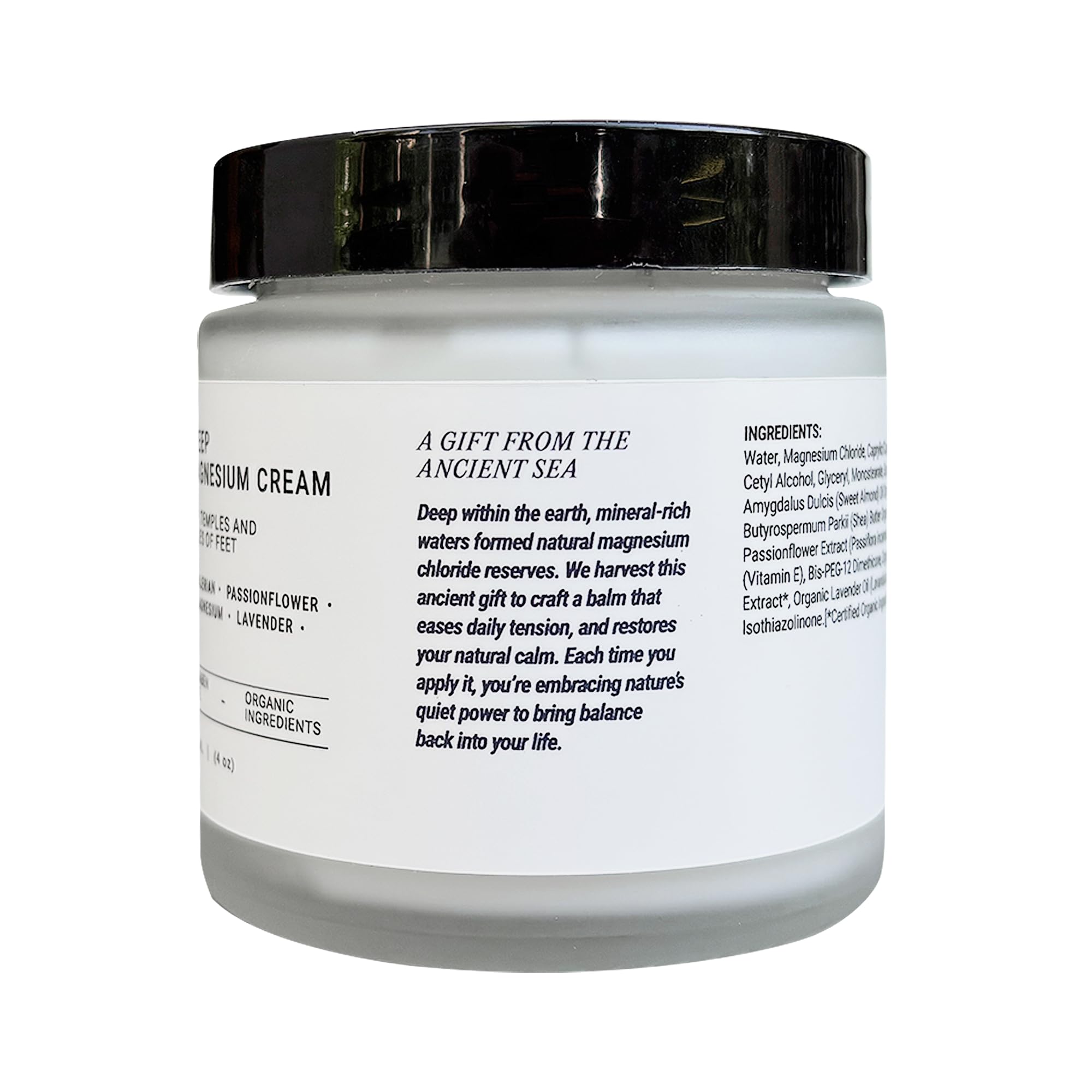 Nowful Magnesium Cream 113g with soothing ambiance