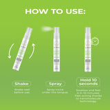 Nu Bloom Botanicals daily wellness Spray 8mL bottle with cap