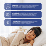Nu Bloom Sleep Spray 8 mL displayed with other sleep supplements