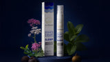 Nu Bloom Sleep Spray 8 mL with a soft blanket background