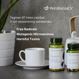 Nu Skin Tēgreen 97 Green Tea Extract Capsules close-up of capsules