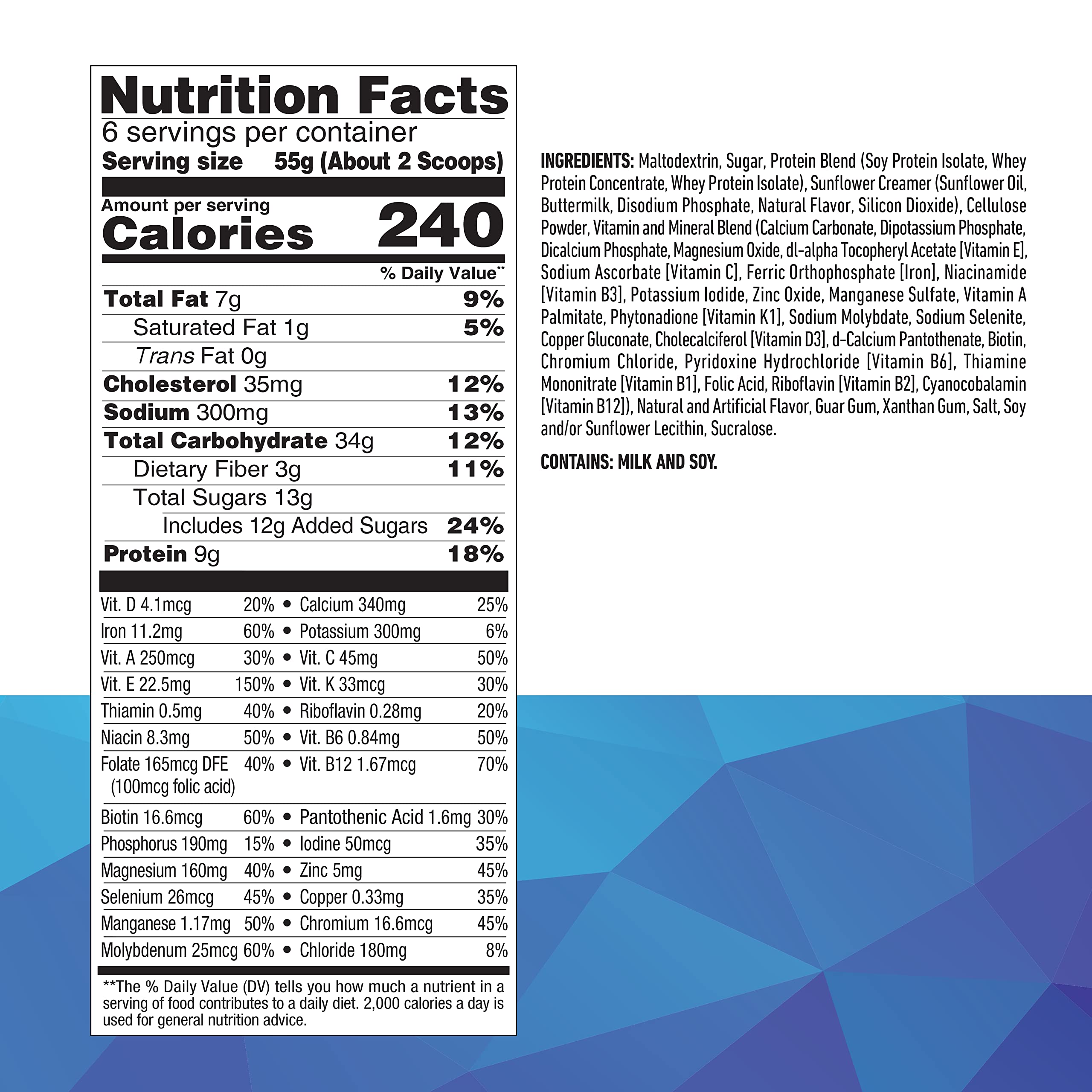 Nu-Therapy Nutritional Protein Powder 660g Creamy Vanilla packaging