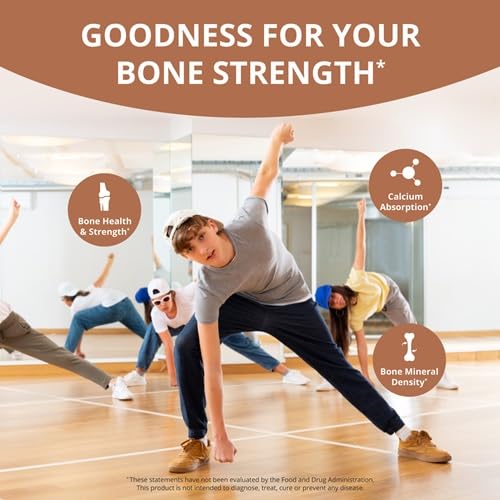 NuBest Bone Xtra Calcium Supplement 119g side view