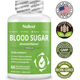 NuBest Chromium Supplement back view with nutritional information