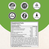 NuBest Chromium Supplement opened bottle with capsules