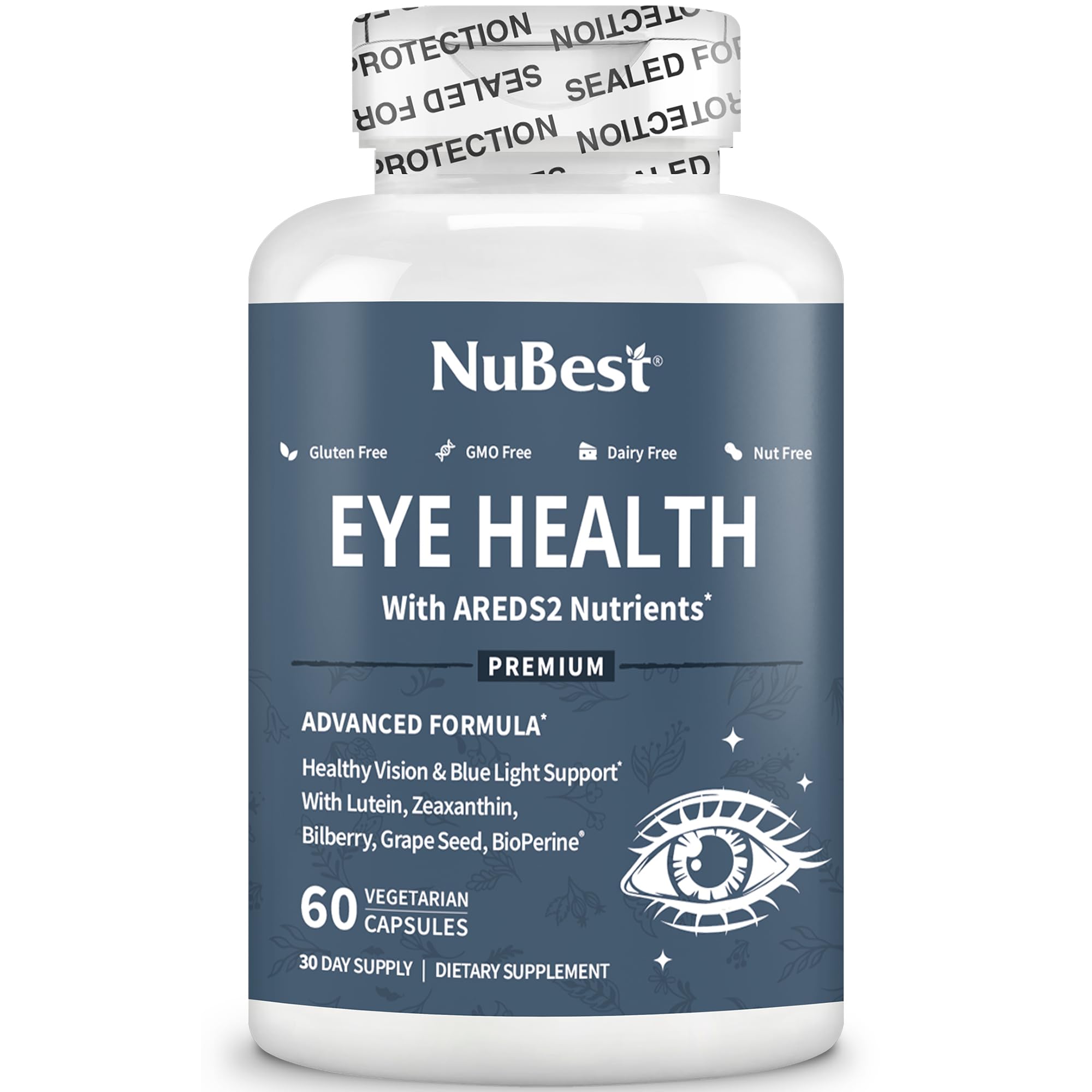 NuBest Eye Health Supplement AREDS2 Formula in a lifestyle setting