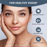 NuBest Eye Health Supplement AREDS2 Formula side view