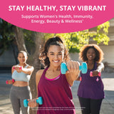 NuBest Horny Goat Weed Multivitamin Supplement for Women, side view