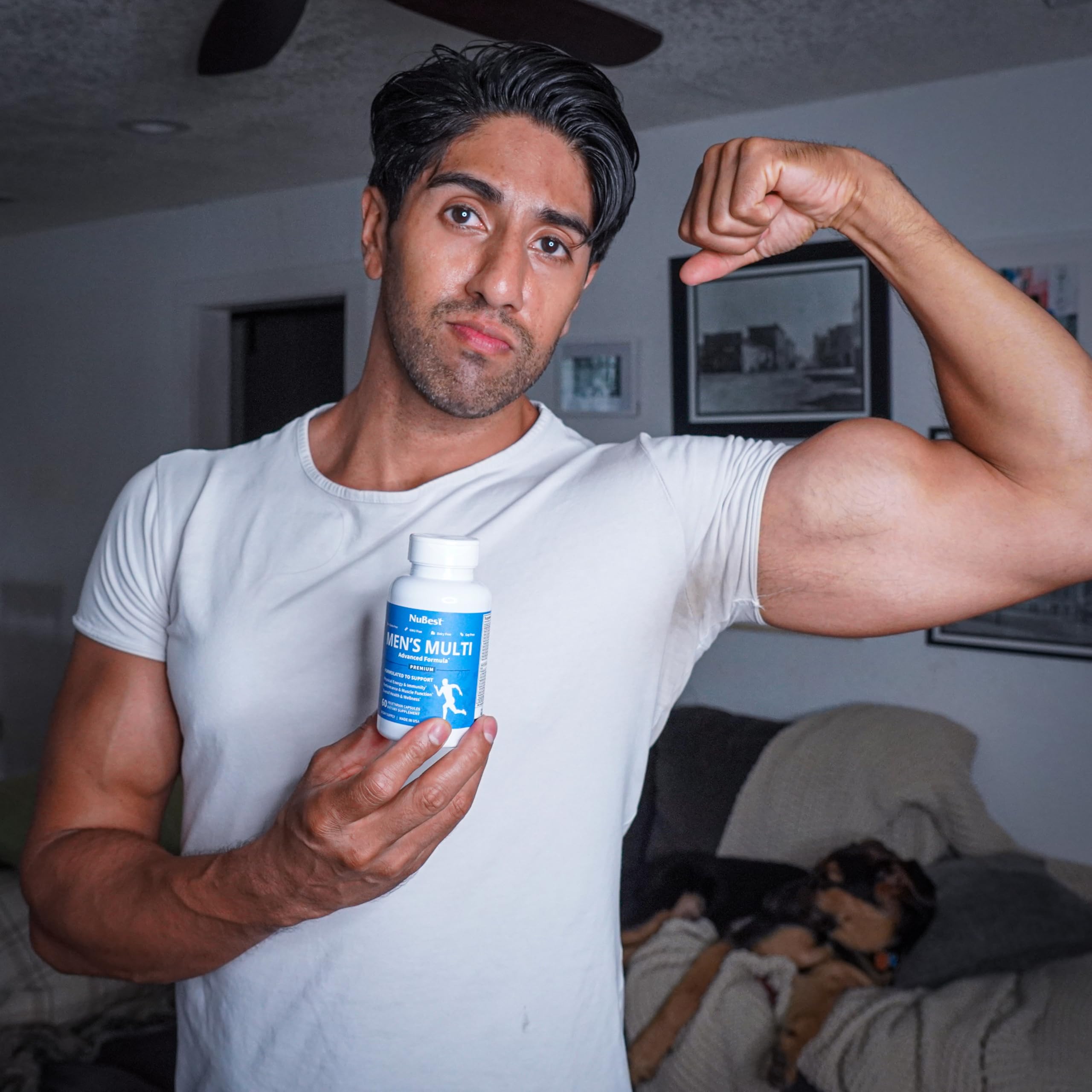 NuBest Horny Goat Weed Supplement close-up of capsules