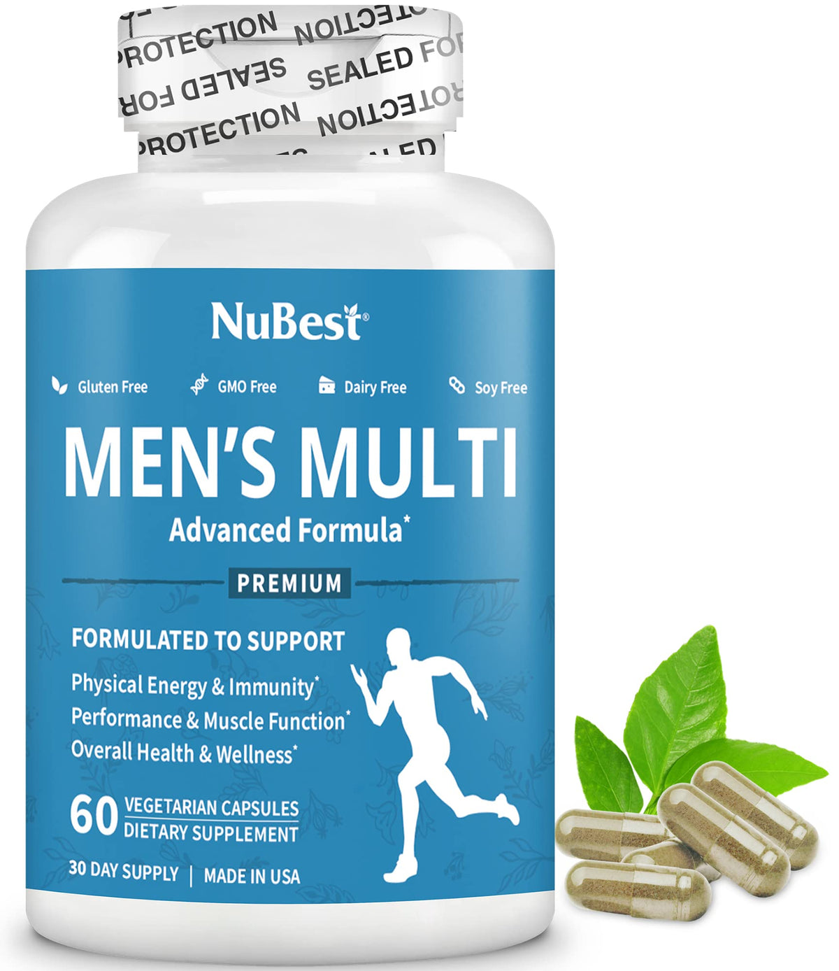 NuBest Horny Goat Weed Supplement front view with packaging
