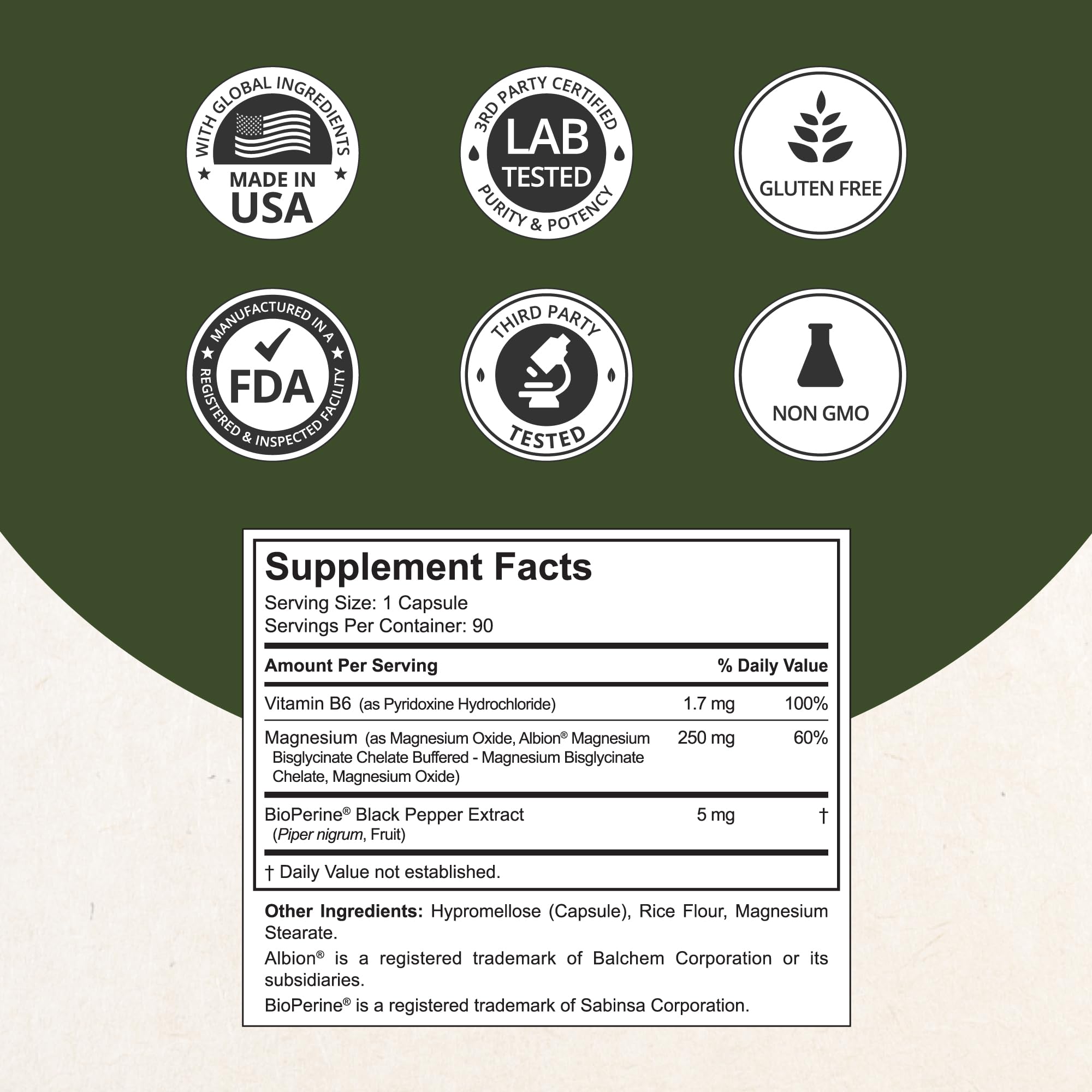 NuBest Magnesium Complex packaging