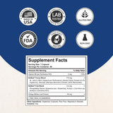 NuBest NuBrain Brain support Supplement ingredients list on back