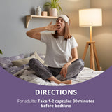 NuBest Sleep Xtra capsules in a hand