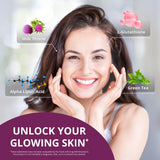NuBest White Skin Beauty Formula with a measuring spoon
