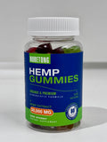 Nubetong Organic Hemp Gummies 210g close-up of gummies