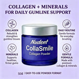 Nudent CollaSmile Collagen Tooth Powder close-up of powder texture