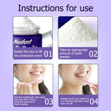 Nudent CollaSmile Collagen Tooth Powder with toothbrush