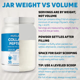 NUELATION Collagen Peptides Powder nutritional information